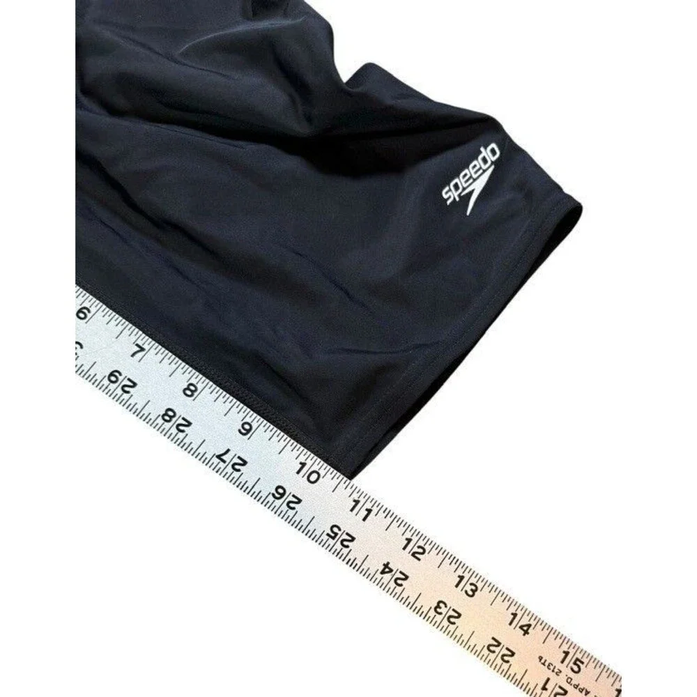 Speedo Power Flex ECO Jammer Mens Size 34 Swim Shorts Compression Training